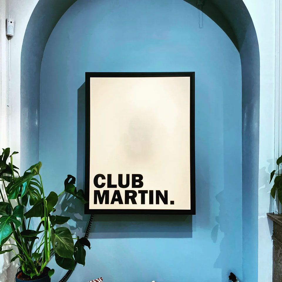 Caissons lumineux - Club Martin.