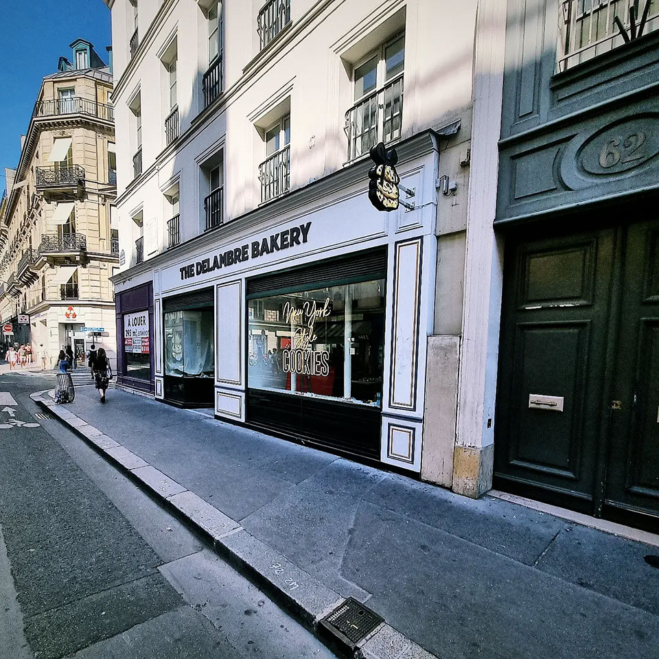 Enseignes drapeaux - Delambre Bakery