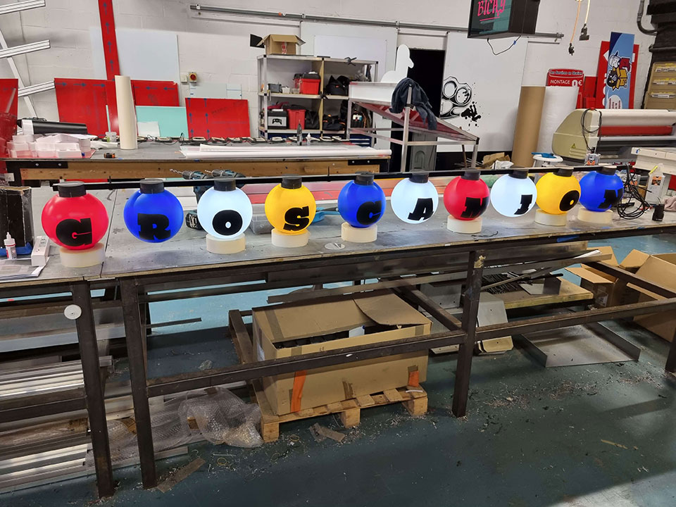 Enseignes lumineuses - Gros Camion