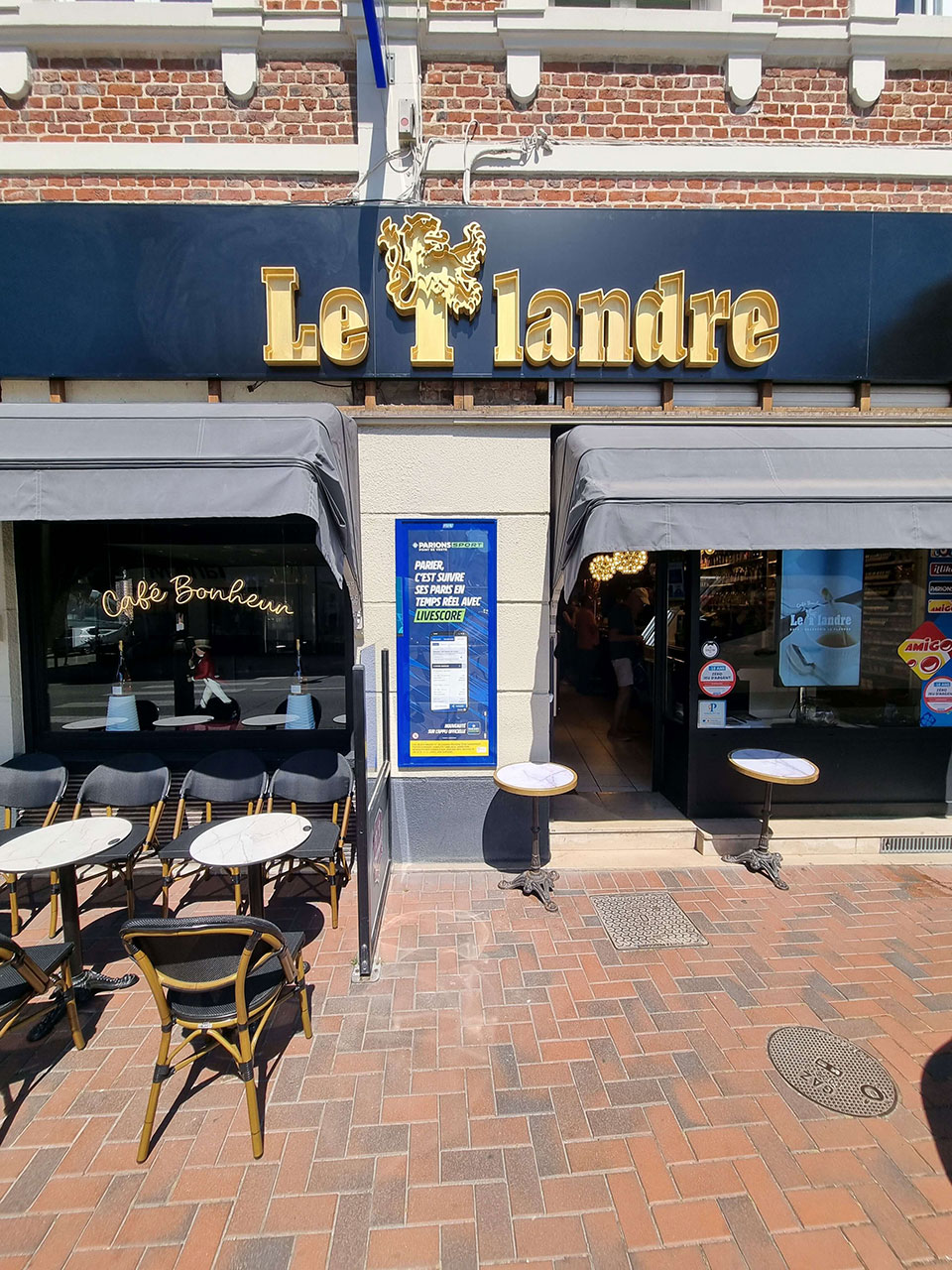 Enseignes lumineuses - Le Flandre