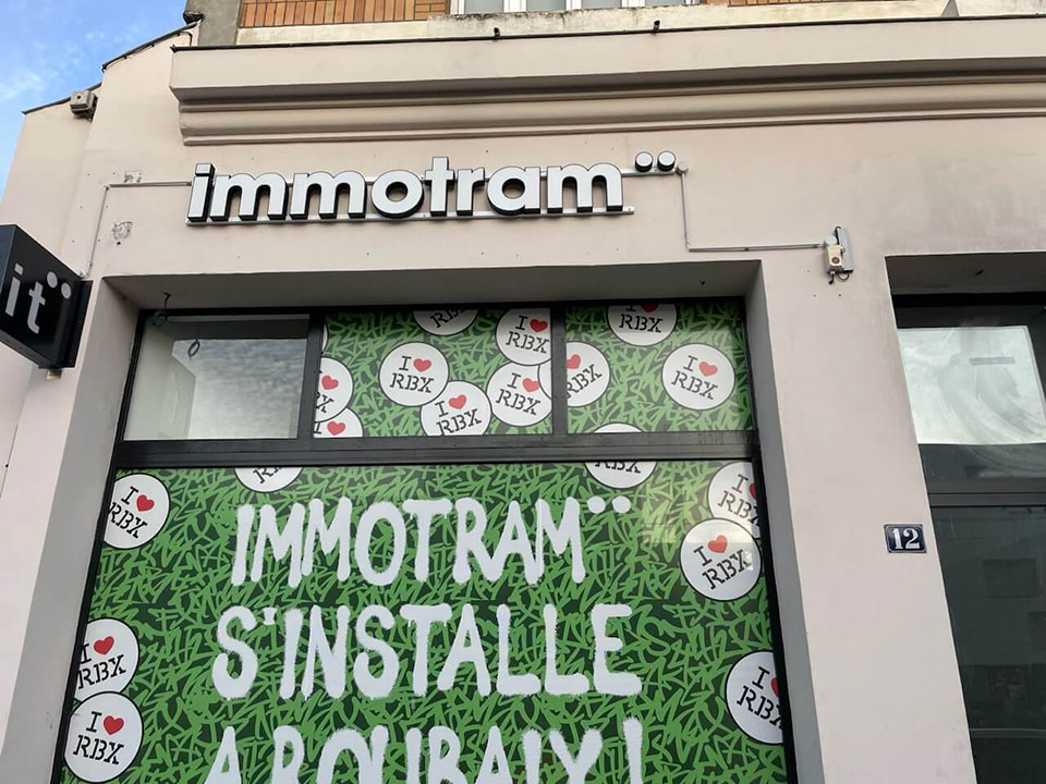 Enseignes lumineuses - Immotram