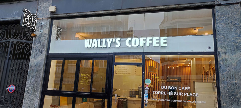 Enseignes lumineuses - Wally's Coffee