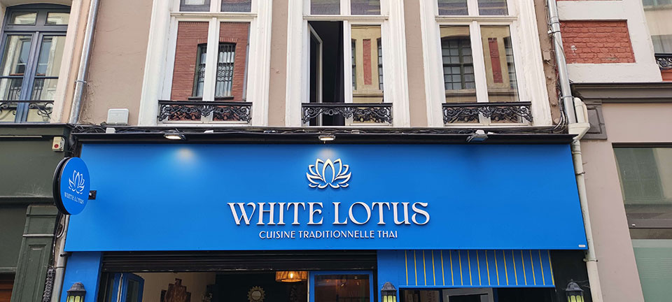 Enseignes lumineuses - White Lotus