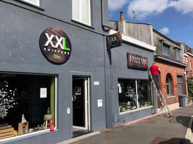 Enseignes lumineuses - XXL Coiffure