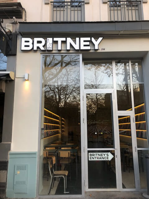 Enseignes lumineuses - Britney
