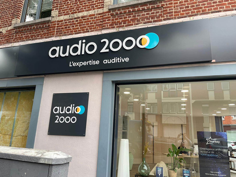 Enseignes lumineuses - Audio 2000