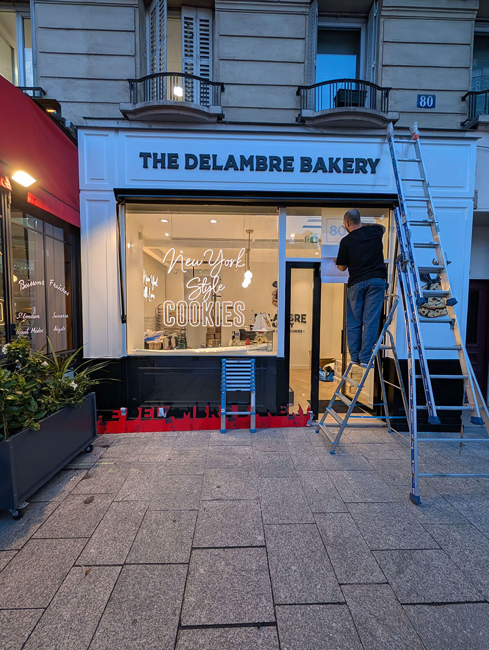 Enseignes lumineuses - Delambre Bakery