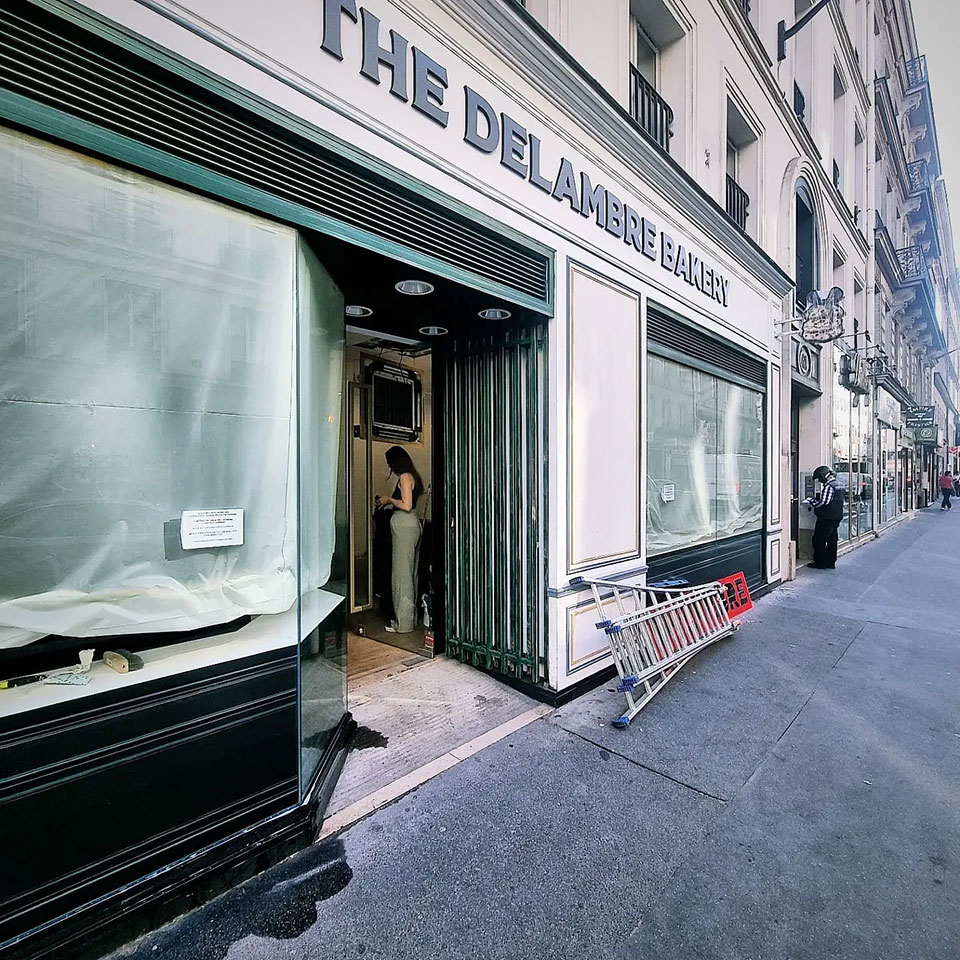 Enseignes non lumineuses - Delambre bakery