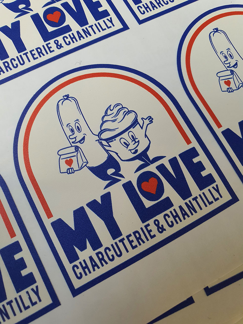 Stickers et décors - My Love