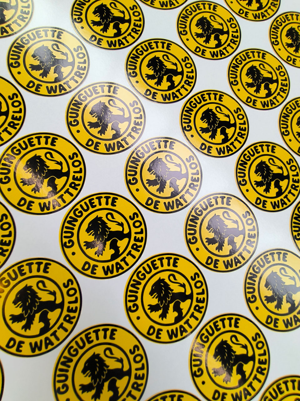 Stickers et décors - Guinguette de Wattrelos