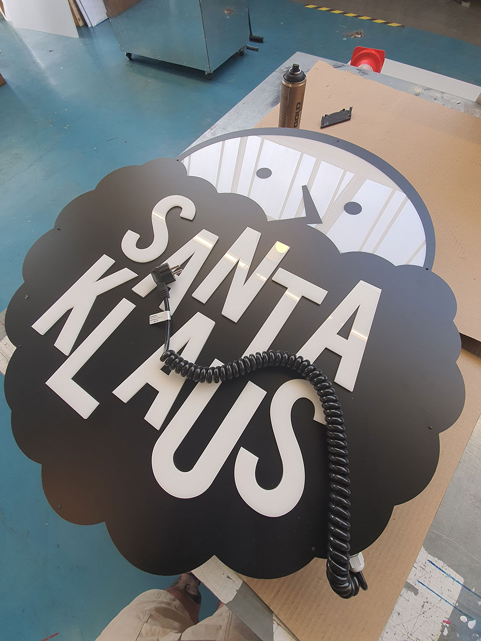 Caissons lumineux - Santa Klaus